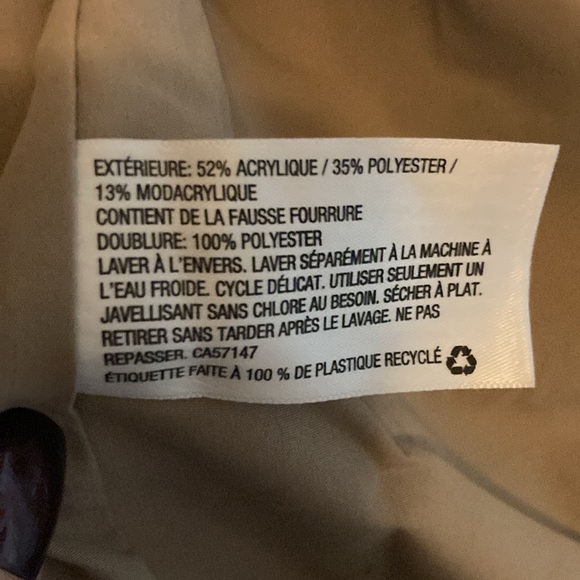 Merona brown faux fur vest - Picture 4 of 4